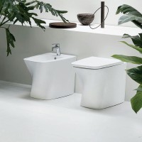 Биде Azzurra Hera HEBIT000000MBIx1 Белое