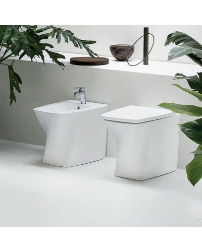 Биде Azzurra Hera HEBIT000000MBIx1 Белое