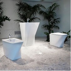 Биде Azzurra Hera HEBIT000000MBIx1 Белое