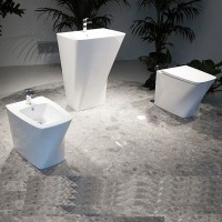 Биде Azzurra Hera HEBIT000000MBIx1 Белое