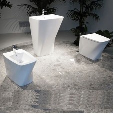 Биде Azzurra Hera HEBIT000000MBIx1 Белое