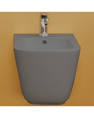 Биде Kerasan Tribeca 512589 подвесное Ferro matt