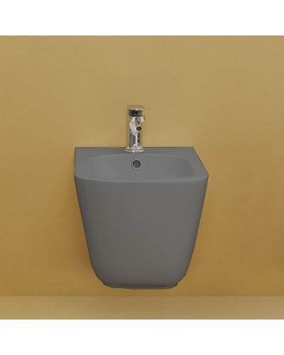 Биде Kerasan Tribeca 512589 подвесное Ferro matt