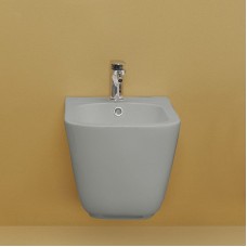 Биде Kerasan Tribeca 512559 подвесное Grigio matt