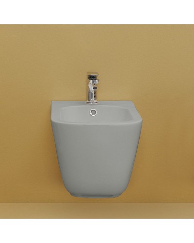 Биде Kerasan Tribeca 512559 подвесное Grigio matt