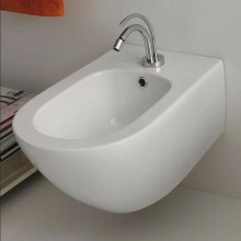 Биде Kerasan Aquatech 372401x1 подвесное Белое