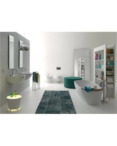 Биде Kerasan Aquatech 372401x1 подвесное Белое