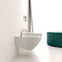 Биде Kerasan Aquatech 372401x1 подвесное Белое