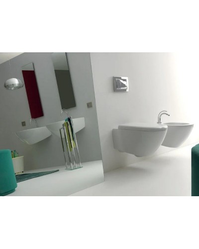 Биде Kerasan Aquatech 372401x1 подвесное Белое