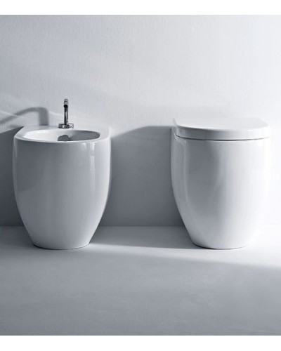 Биде Kerasan Flo 312201x1 Белое