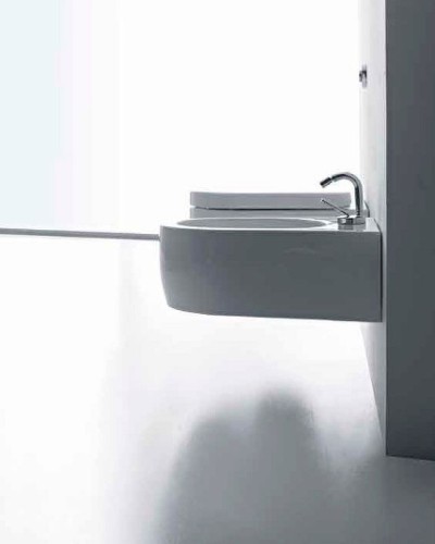 Биде Kerasan Flo 312501x1 подвесное Белое