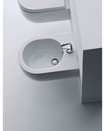 Биде Kerasan Flo 312501x1 подвесное Белое