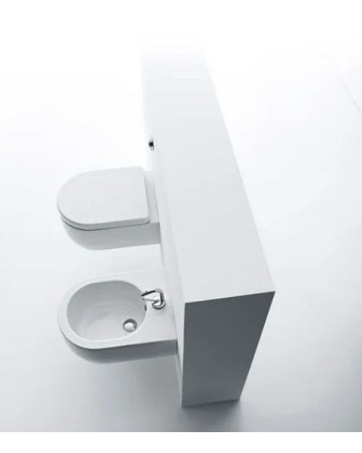 Биде Kerasan Flo 312501x1 подвесное Белое