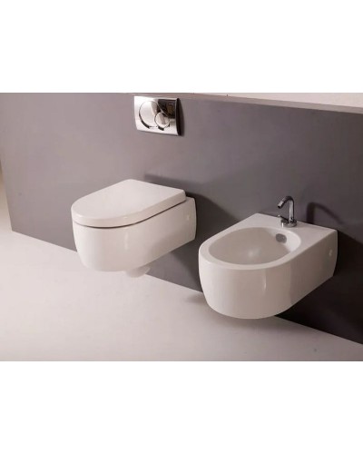 Биде Kerasan Flo 312501x1 подвесное Белое