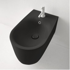 Биде Kerasan Nolita 532531x1 подвесное Черное матовое