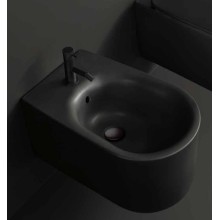 Биде Kerasan Nolita 532531x1 подвесное Черное матовое