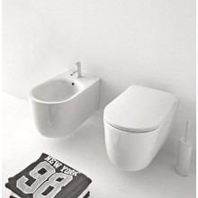 Биде Kerasan Nolita 532530x1 подвесное Белое матовое