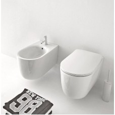 Биде Kerasan Nolita 532530x1 подвесное Белое матовое