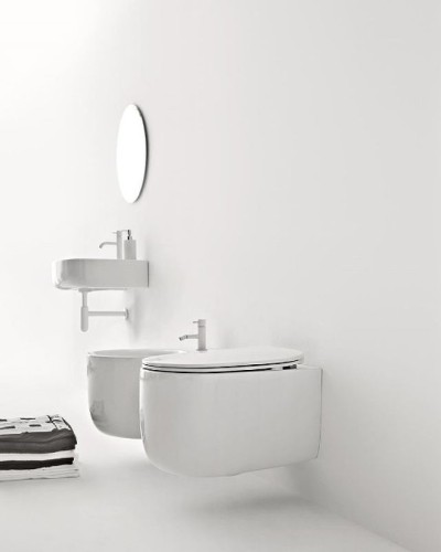 Биде Kerasan Nolita 532530x1 подвесное Белое матовое