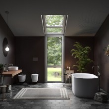 Биде Kerasan Nolita 532530x1 подвесное Белое матовое