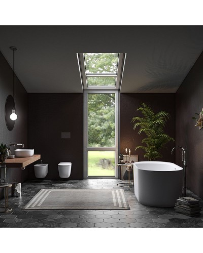 Биде Kerasan Nolita 532530x1 подвесное Белое матовое