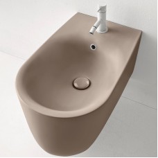 Биде Kerasan Nolita 532581x1 подвесное Коричневый орех