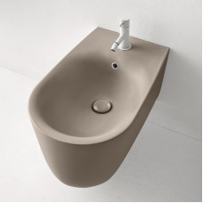 Биде Kerasan Nolita 532581x1 подвесное Коричневый орех