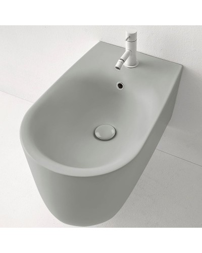 Биде Kerasan Nolita 532559x1 подвесное Светло-серый