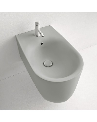 Биде Kerasan Nolita 532559x1 подвесное Светло-серый