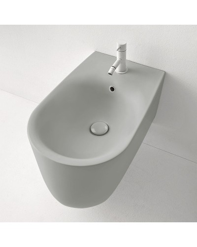 Биде Kerasan Nolita 532559x1 подвесное Светло-серый