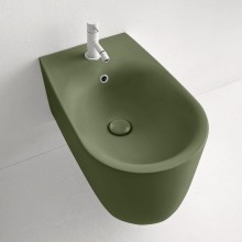 Биде Kerasan Nolita 532511x1 подвесное Verde muschio