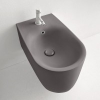 Биде Kerasan Nolita 532589x1 подвесное Ferro matt