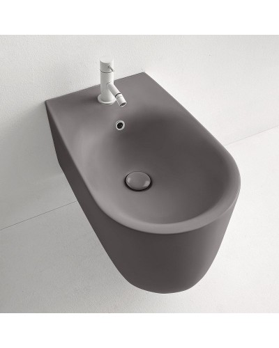 Биде Kerasan Nolita 532589x1 подвесное Ferro matt