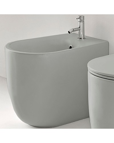 Биде Kerasan Nolita 532059x1 Серое матовое