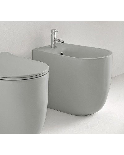 Биде Kerasan Nolita 532059x1 Серое матовое