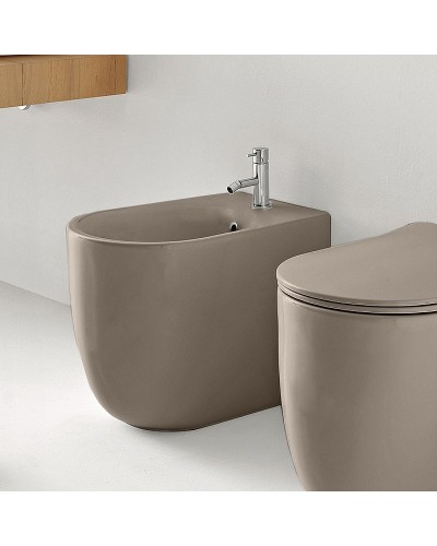 Биде Kerasan Nolita 532081x1 Коричневый орех