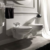 Биде Kerasan Retro 102601x1 подвесное Белое