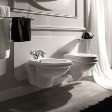 Биде Kerasan Retro 102601x1 подвесное Белое