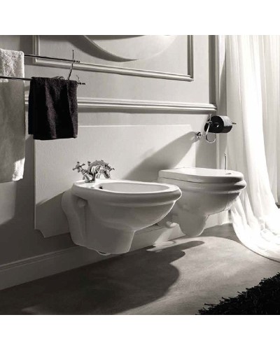 Биде Kerasan Retro 102601x1 подвесное Белое