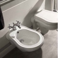 Биде Kerasan Retro 102601x1 подвесное Белое