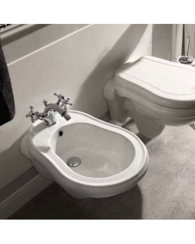 Биде Kerasan Retro 102601x1 подвесное Белое