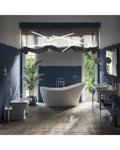 Биде Kerasan Waldorf 4120K1bi/crx1 Белое