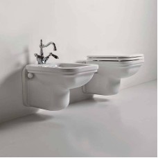 Биде Kerasan Waldorf 4125K1bi/crx1 подвесное Белое