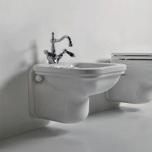 Биде Kerasan Waldorf 4125K1bi/crx1 подвесное Белое