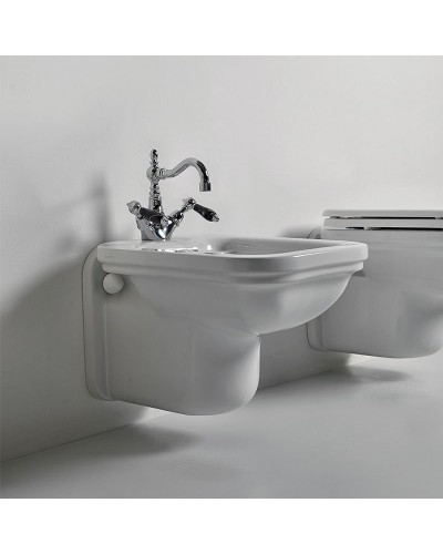 Биде Kerasan Waldorf 4125K1bi/crx1 подвесное Белое