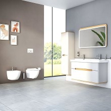 Биде Vitra Sento 4338B003-1046 подвесное Белое