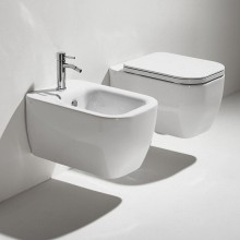 Биде Simas Henges HE19bix1 подвесное Белое