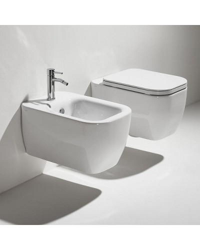 Биде Simas Henges HE19bix1 подвесное Белое