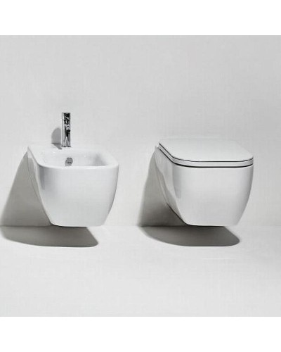 Биде Simas Henges HE19bix1 подвесное Белое