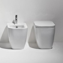 Биде Simas Henges HE04bix1 Белое